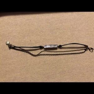 C+ I leather bracelet